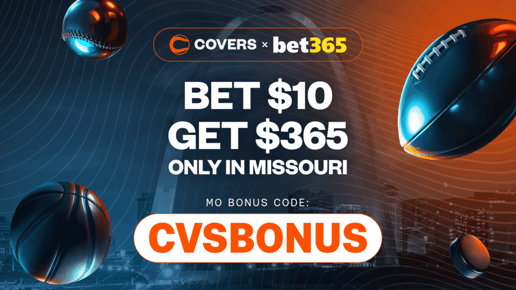 Use bet365 bonus code "CVSBONUS" to Bet $10, Get $365 bonus bets, win or lose on your first bet. - IMAGN IMAGES