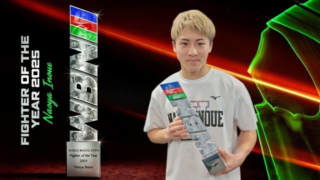 Naoya Inoue Dominates Historic 2025, Wins Fighter of the Year