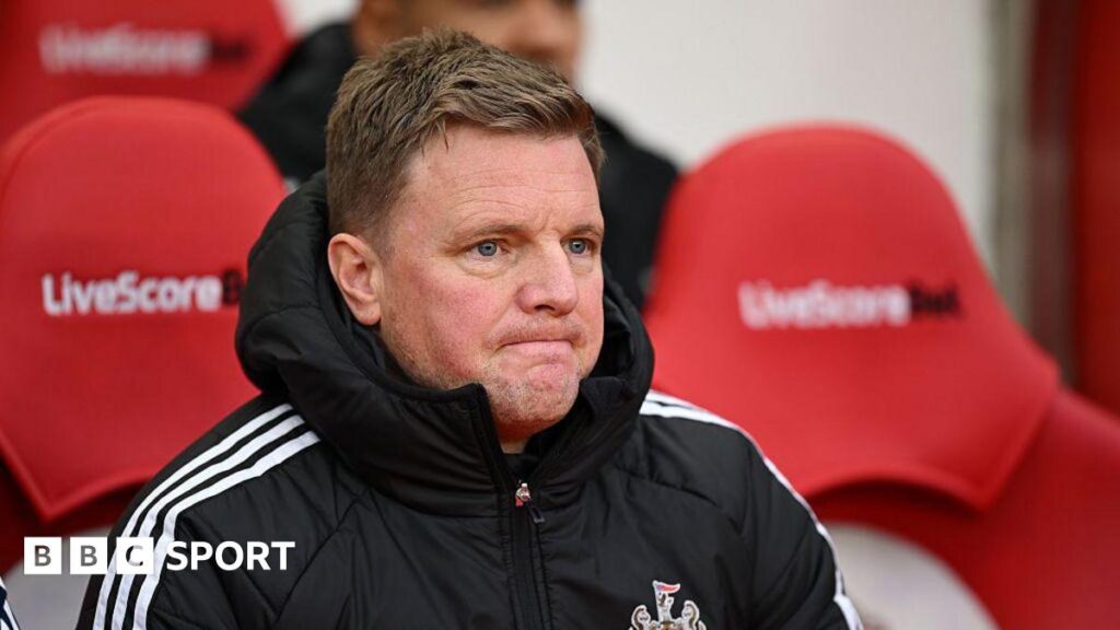 Newcastle: Howe says side’s consistency is a ‘horrible feeling’ Newcastle United head coach Eddie Howe before the game against Sunderland at the Stadium of Light on 14 December, 2025