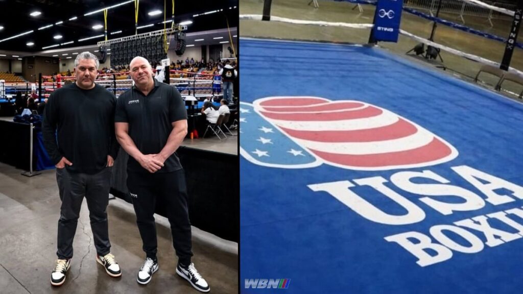 Nick Khan and Dana White Hunt Talent at 2025 USA Boxing Nationals Nick Khan and Dana White Hunt Talent at 2025 USA Boxing Nationals