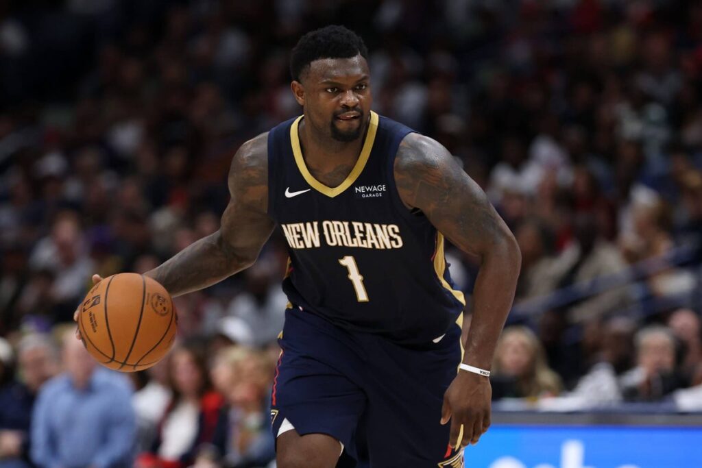 Pelicans’ Zion Williamson to miss at least 3 weeks with right hip adductor strain: Source Pelicans’ Zion Williamson to miss at least 3 weeks with right hip adductor strain: Source