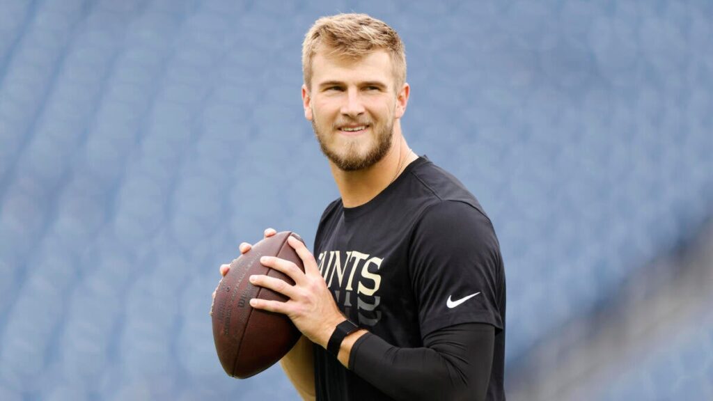 Saints QB Tyler Shough says Drew Brees helped him settle into starting role Saints QB Tyler Shough says Drew Brees helped him settle into starting role