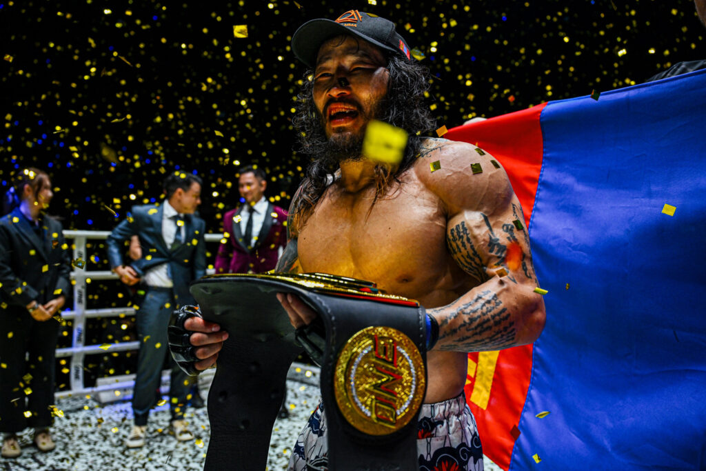 A look back at Enkh-Orgil Baatarkhuu's 2025 Netflix fame and ONE World Title victory