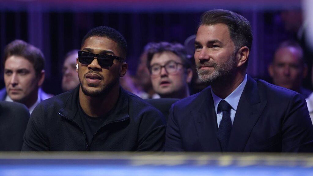 Anthony Joshua 'will take his time to get back on track' after crash - Eddie Hearn
