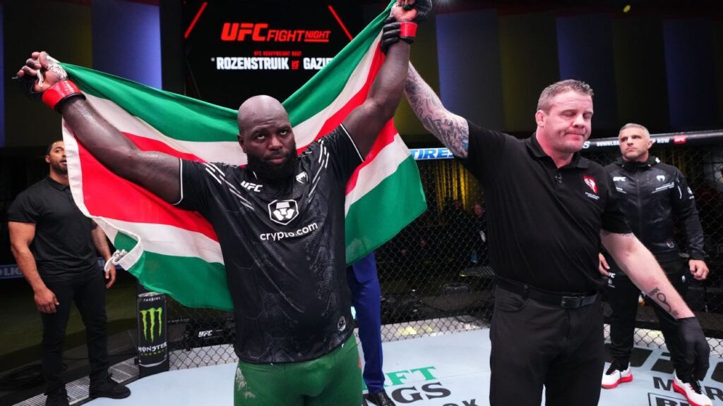 Ex-UFC fighter Rozenstruik arrested on battery charge in Florida Ex-UFC fighter Rozenstruik arrested on battery charge in Florida