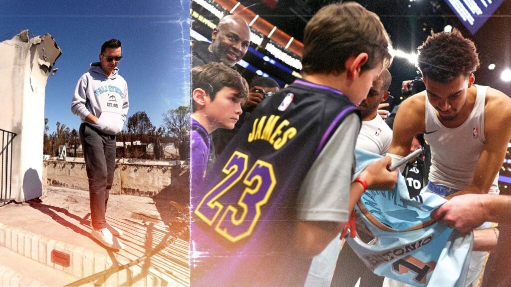 Fires, destruction, hope: One year later for JJ Redick, the Lakers and L.A. Fires, destruction, hope: One year later for JJ Redick, the Lakers and L.A.