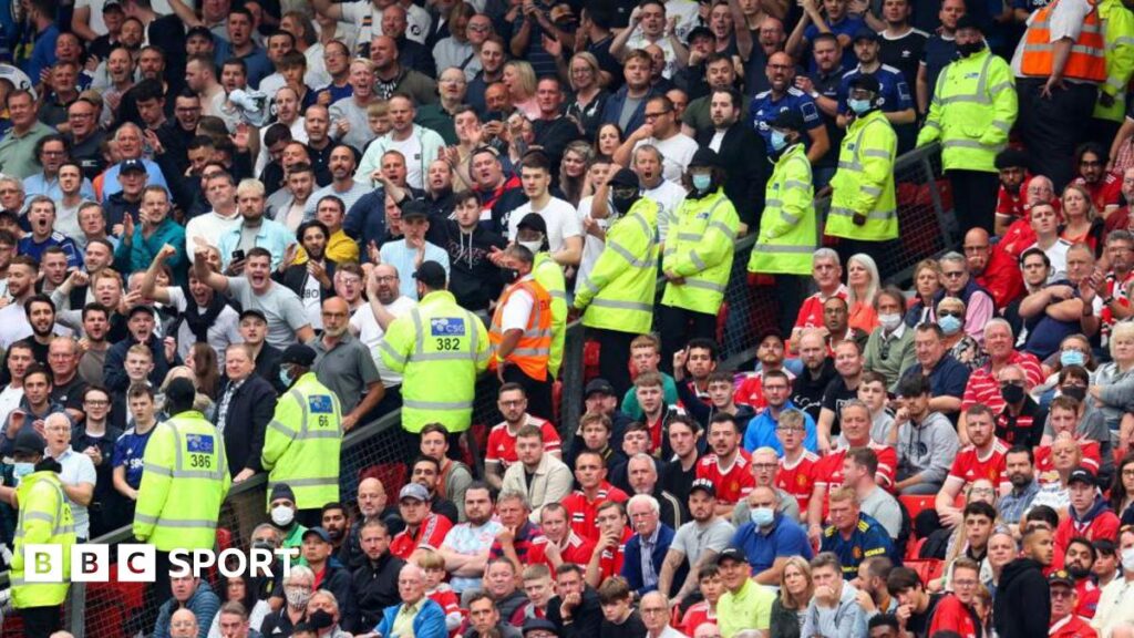 Man Utd and Leeds fans