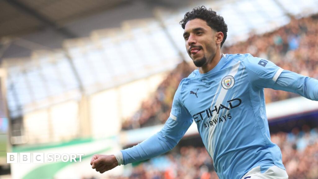 Man City 2-0 Wolves: Omar Marmoush called ‘special player’ by Pep Guardiola Omar Marmoush celebrates scoring for Manchester City against Wolves