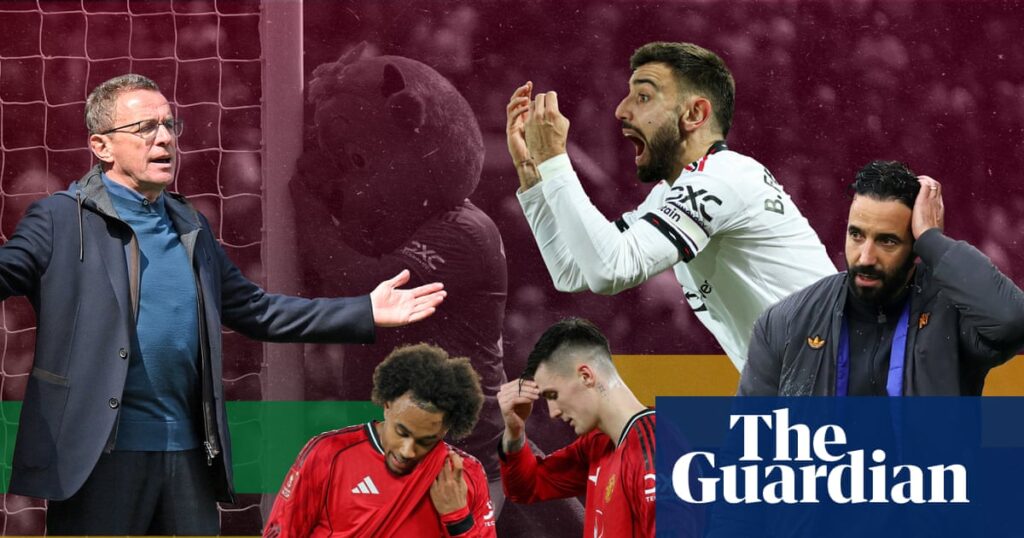 No cups, no Europe, 40 matches: is this Manchester United’s post-Ferguson nadir? | Manchester United