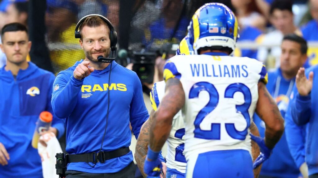 Rams starters to play regardless of seeding, Sean McVay says Rams starters to play regardless of seeding, Sean McVay says