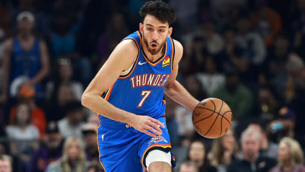 Oklahoma City Thunder NBA Chet Holmgren