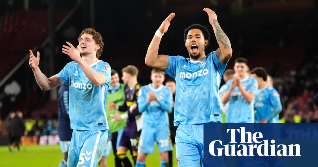 Championship roundup: Coventry battle back to see off Sheffield United | Championship