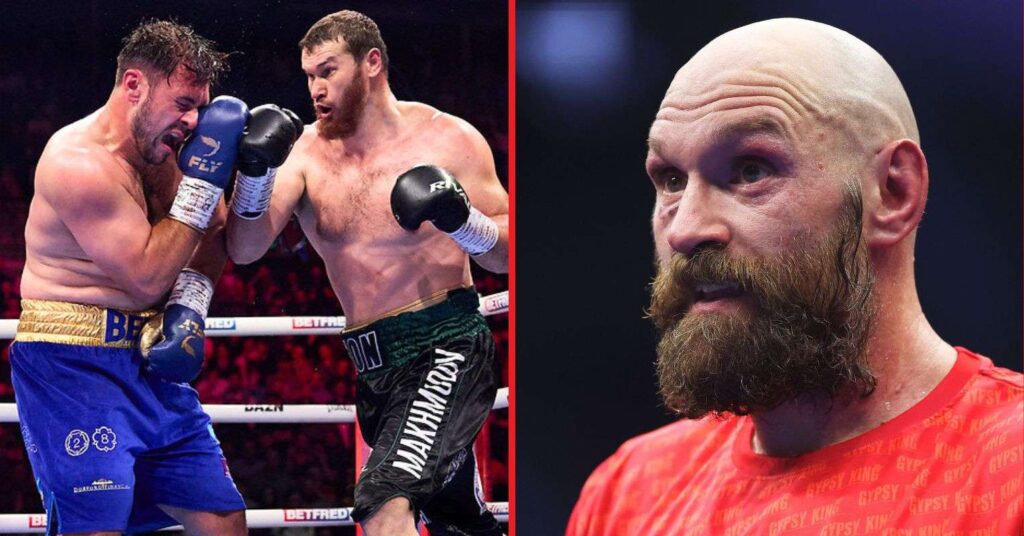 Dave Allen sends ‘flatten you’ warning to Tyson Fury on Makhmudov fight