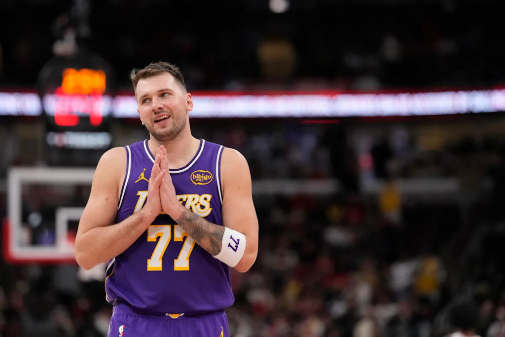 Fantasy Basketball High Score Perfect Lineup for January: It was Luka’s month and we’re all just living in it Download app from appStore