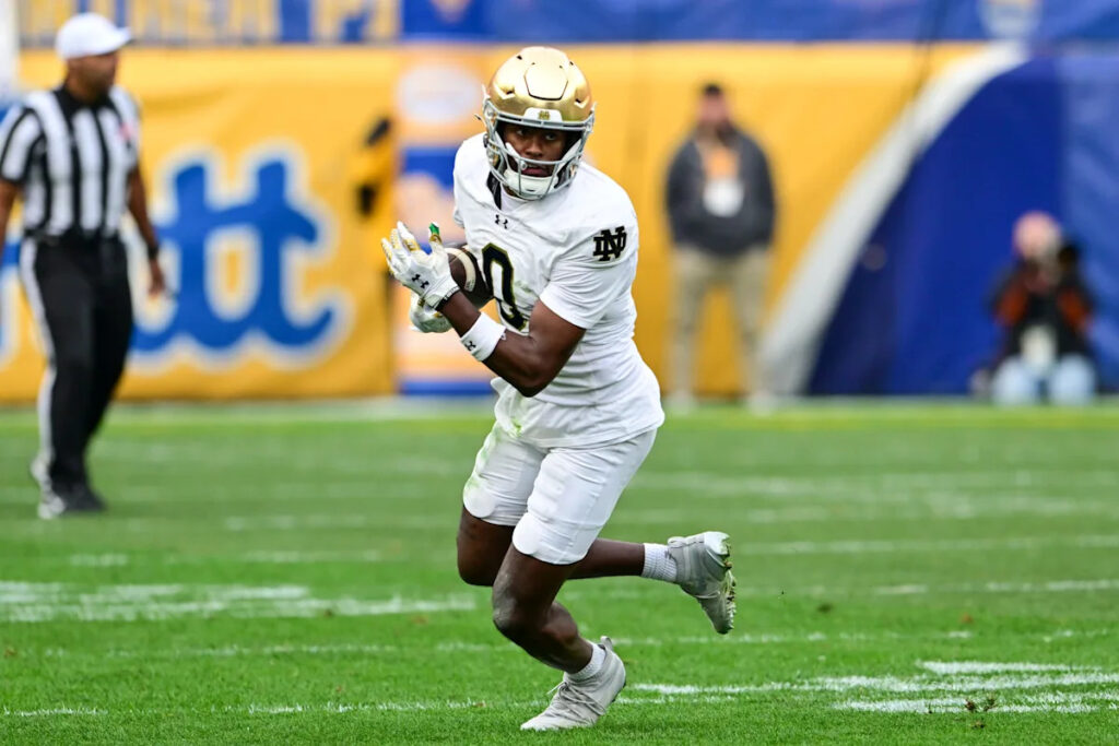 Fantasy Football Video: Notre Dame WR Malachi Fields’ potential? Nico Collins, 2.0 Download app from appStore