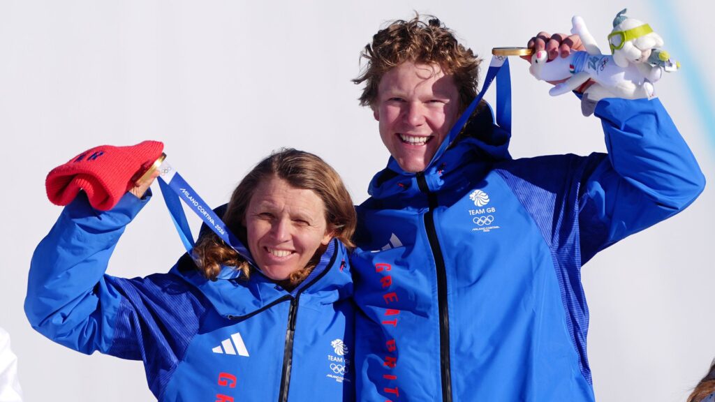 GB's Nightingale, Bankes win Winter Olympics gold in snowboard cross GB's Nightingale, Bankes win Winter Olympics gold in snowboard cross
