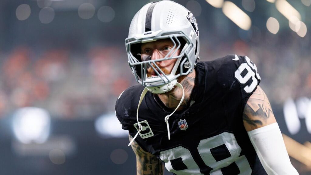 Maxx Crosby trade rumors: New Raiders coach Klint Kubiak meets with star pass rusher