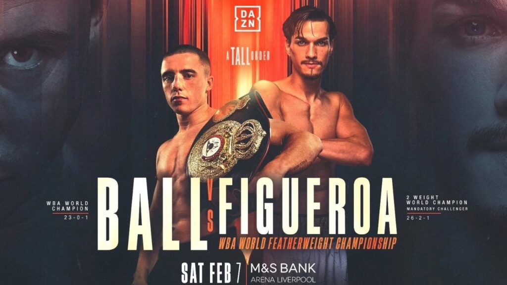 Nick Ball vs Brandon Figueroa poster for February 7