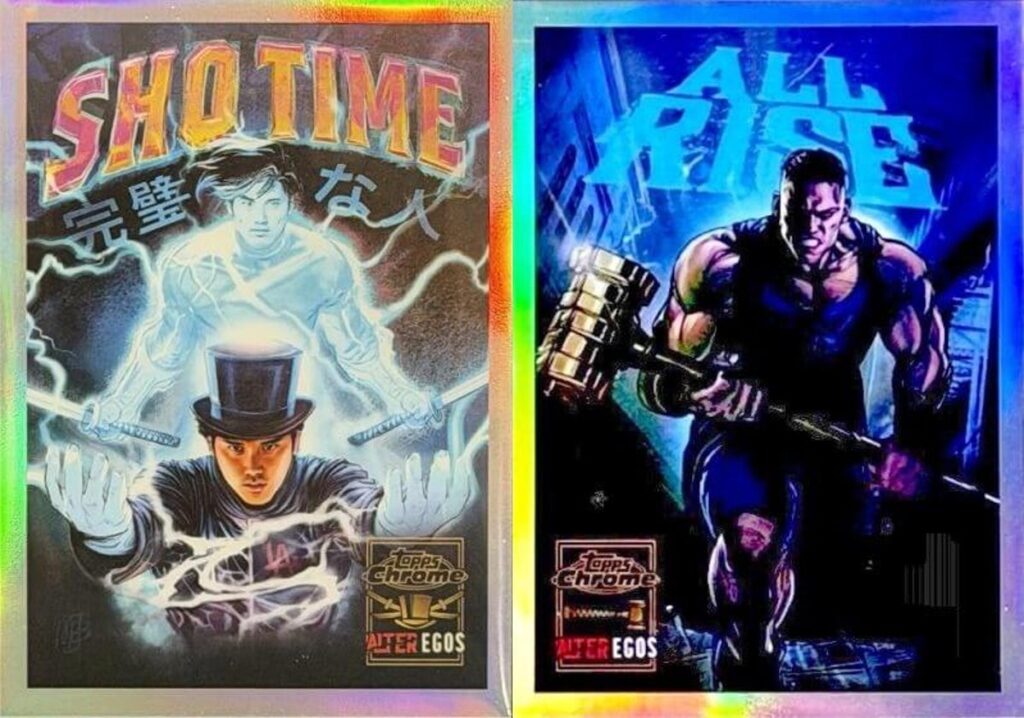 Ohtani, Judge and more as comic characters: Rare ‘Alter Egos’ baseball cards in high demand