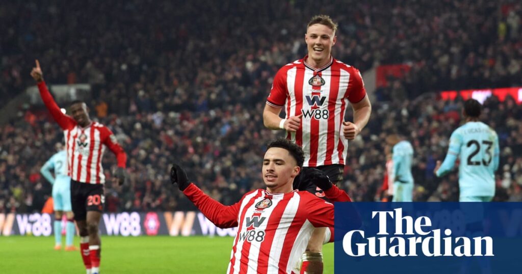 Talbi’s stunning strike in Sunderland caps woeful night for ‘childish’ Burnley | Premier League