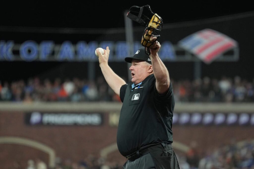 ABS hot mic: Umpire caught saying ‘please be a strike’ during pitch challenge ABS hot mic: Umpire caught saying ‘please be a strike’ during pitch challenge