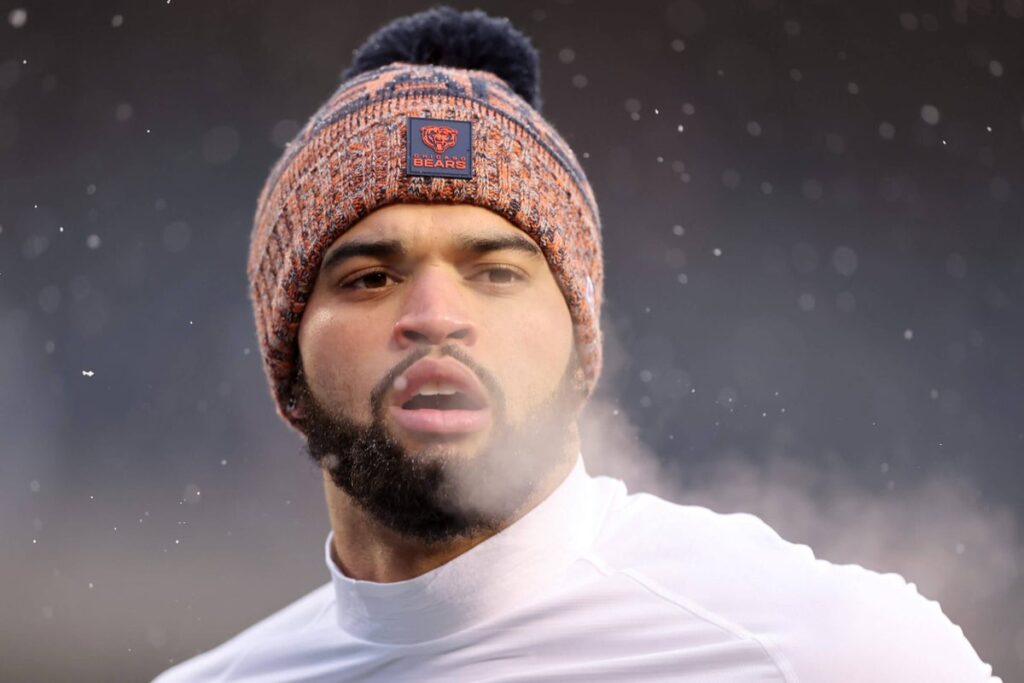 Bears’ Caleb Williams pursuing trademark for ‘Iceman’ moniker