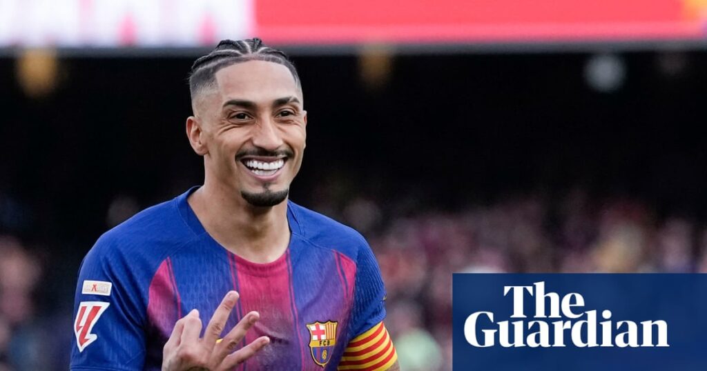 European football: Raphinha hat-trick seals Barcelona win, Lazio beat Milan | European club football European football: Raphinha hat-trick seals Barcelona win, Lazio beat Milan | European club football
