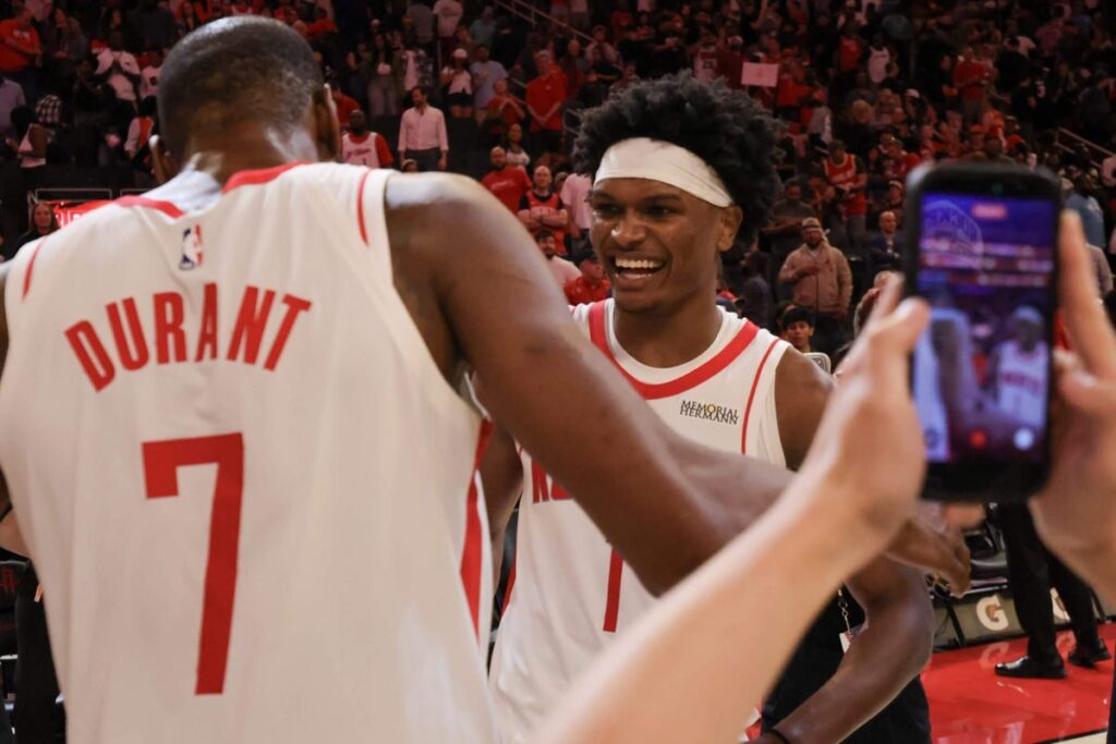 Kevin Durant set the tone, but Rockets’ future made altering plays in win vs. Heat Kevin Durant set the tone, but Rockets’ future made altering plays in win vs. Heat
