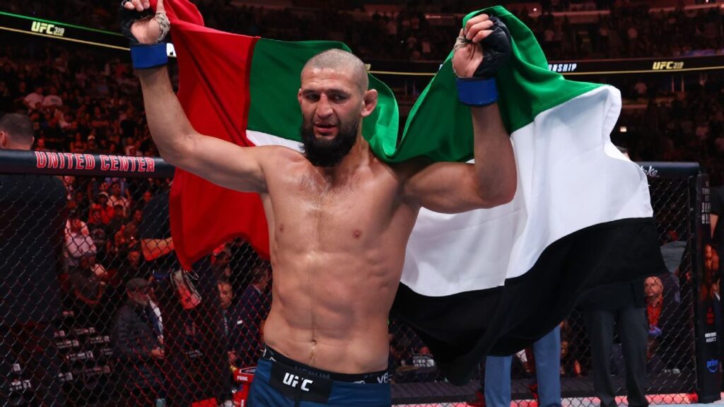 Khamzat Chimaev to defend middleweight title vs. Sean Strickland Khamzat Chimaev to defend middleweight title vs. Sean Strickland