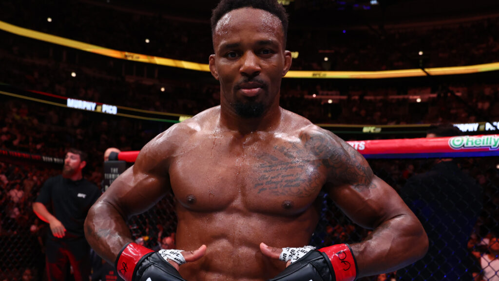 Lerone Murphy has Jon Jones level fight IQ, runs through Movsar Evloev, per ex-Paddy Pimblett foe Lerone Murphy celebrates after a knockout win over Aaron Pico at UFC 319