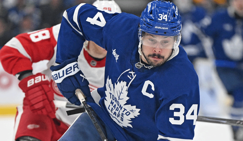 Maple Leafs vs Rangers Prediction, Picks & Odds for Tonight’s NHL Game Auston Matthews Toronto Maple Leafs NHL