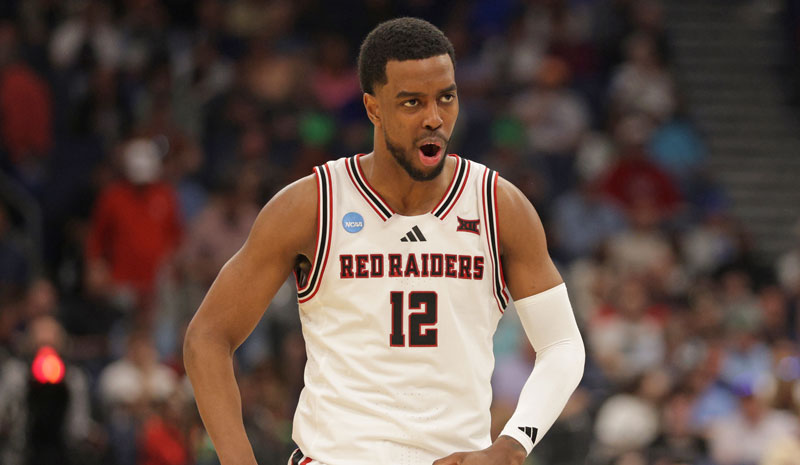 March Madness Player Props 2026: Best Picks & Odds Texas Tech Red Raiders forward Donovan Atwell (12).