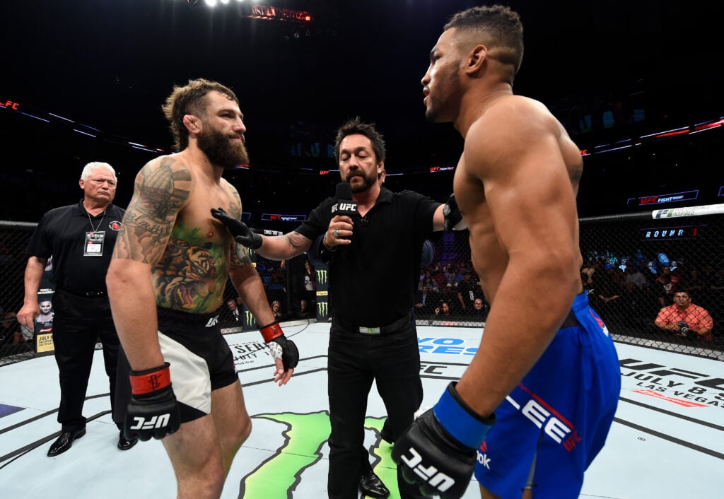 Michael Chiesa’s ‘hero’s send-off’ at UFC Seattle agitated bitter rival Kevin Lee Michael Chiesa’s ‘hero’s send-off’ at UFC Seattle agitated bitter rival Kevin Lee