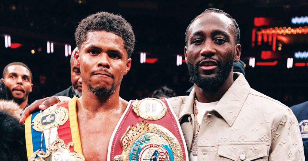 Terence Crawford wants Shakur Stevenson to face one man above all others Terence Crawford wants Shakur Stevenson to face one man above all others