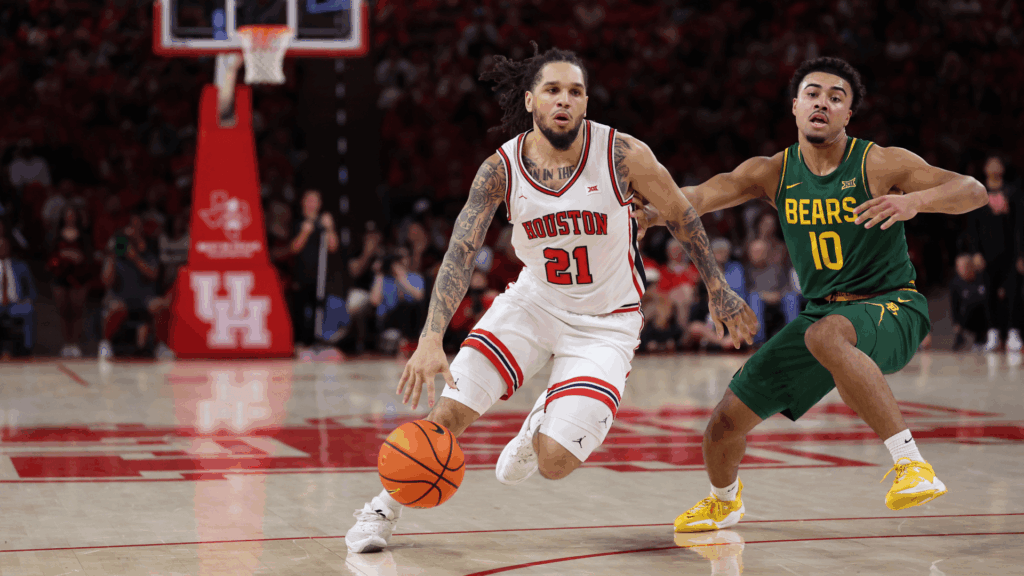 The 2026 Travel & Body Clock March Madness Bracket Houston Cougars NCAAM Emanuel Sharp