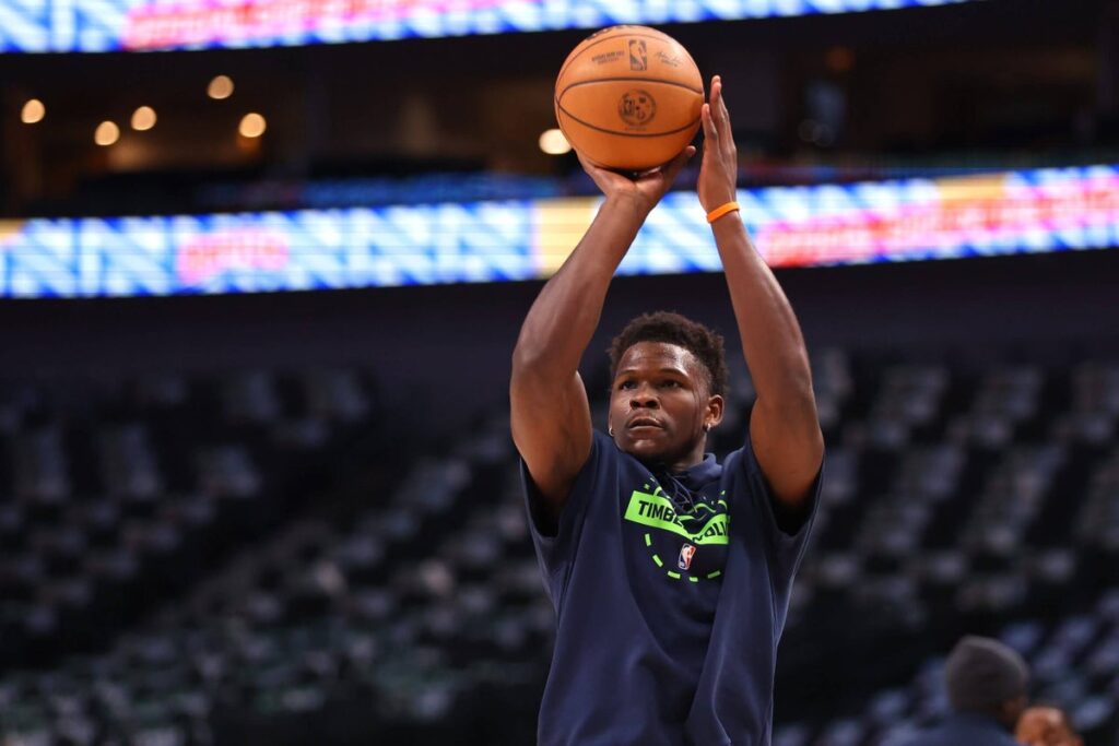 Timberwolves prep for Anthony Edwards’ return after clank-fest against Pistons