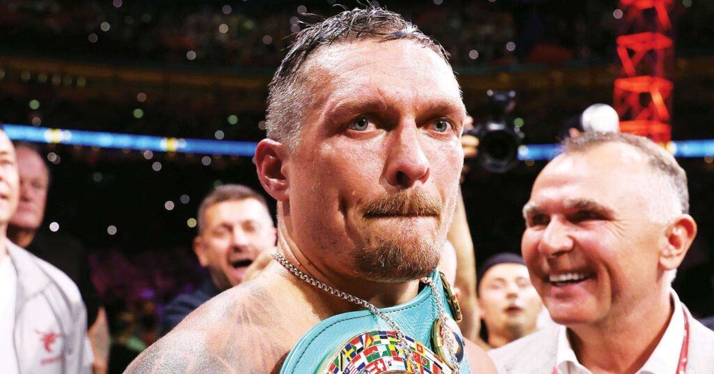 Usyk backs one heavyweight to become the next undisputed champion Usyk backs one heavyweight to become the next undisputed champion