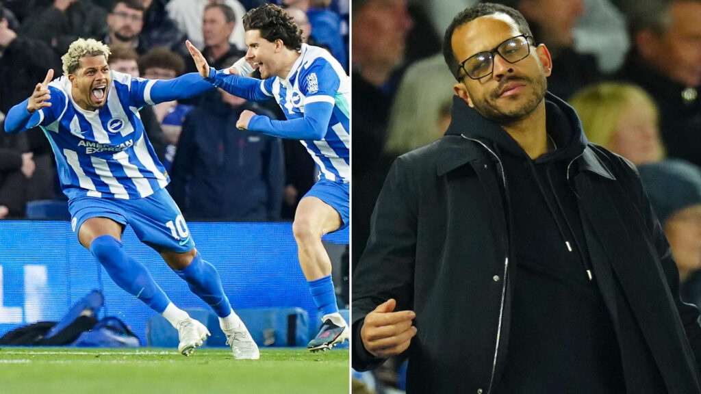 Brighton 3 Chelsea 0: Blues suffer FIFTH straight Prem loss amid 'f*** off Rosenior' chants