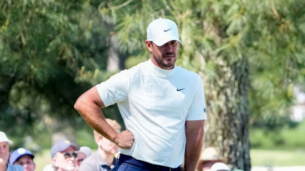 Brooks Koepka Primed for Big Weekend PGA Tour golfer Brooks Koepka in the 2026 Masters at Augusta National.