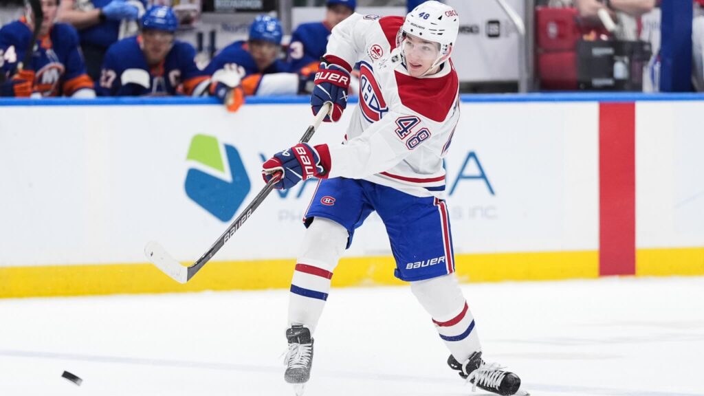 Montreal Canadiens NHL Lane Hutson