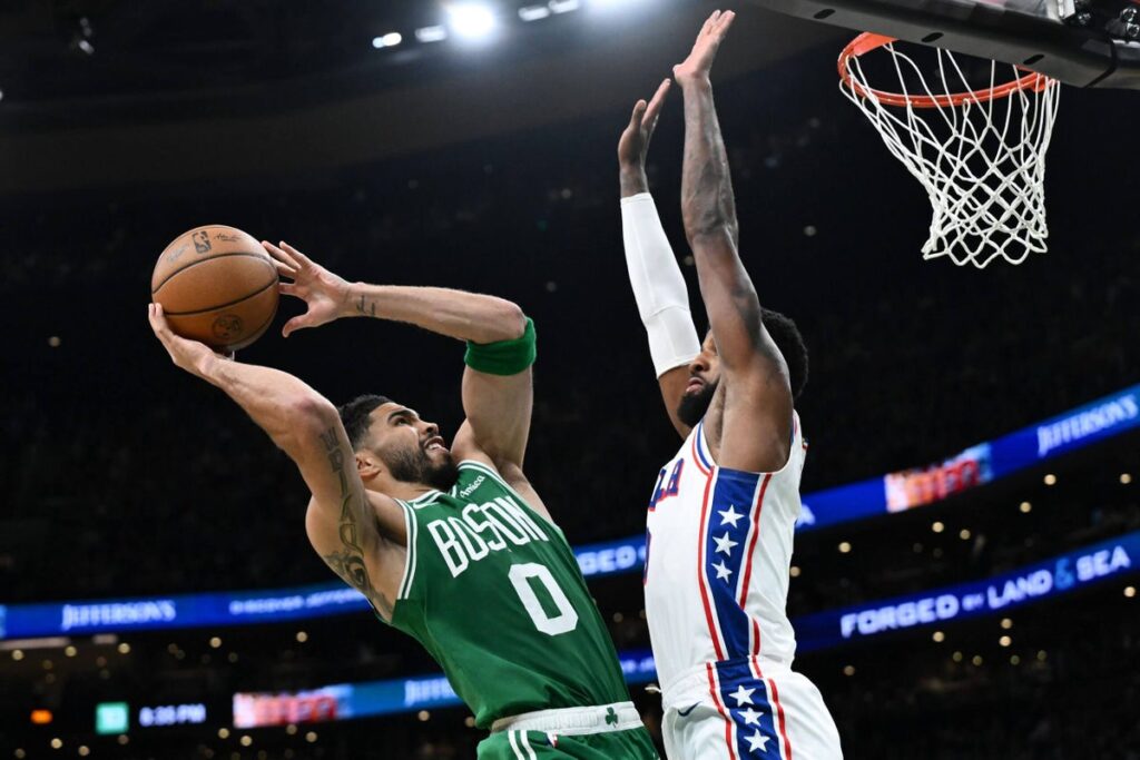Celtics’ loss to 76ers will mean more work for ‘still-rehabbing’ Jayson Tatum