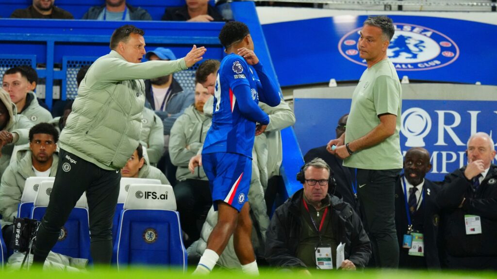 Chelsea star apologises after shrugging off coach and storming down tunnel after substitution vs Man Utd