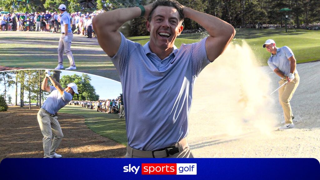 Final-hole DRAMA before epic celebrations: How McIlroy sealed second Masters win golf