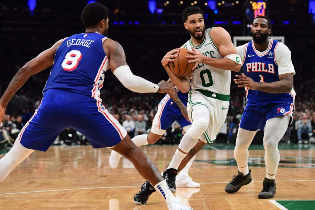 It wasn’t exactly ‘Beat L.A.!’ But TD Garden crowd delivers for Jayson Tatum, Celtics