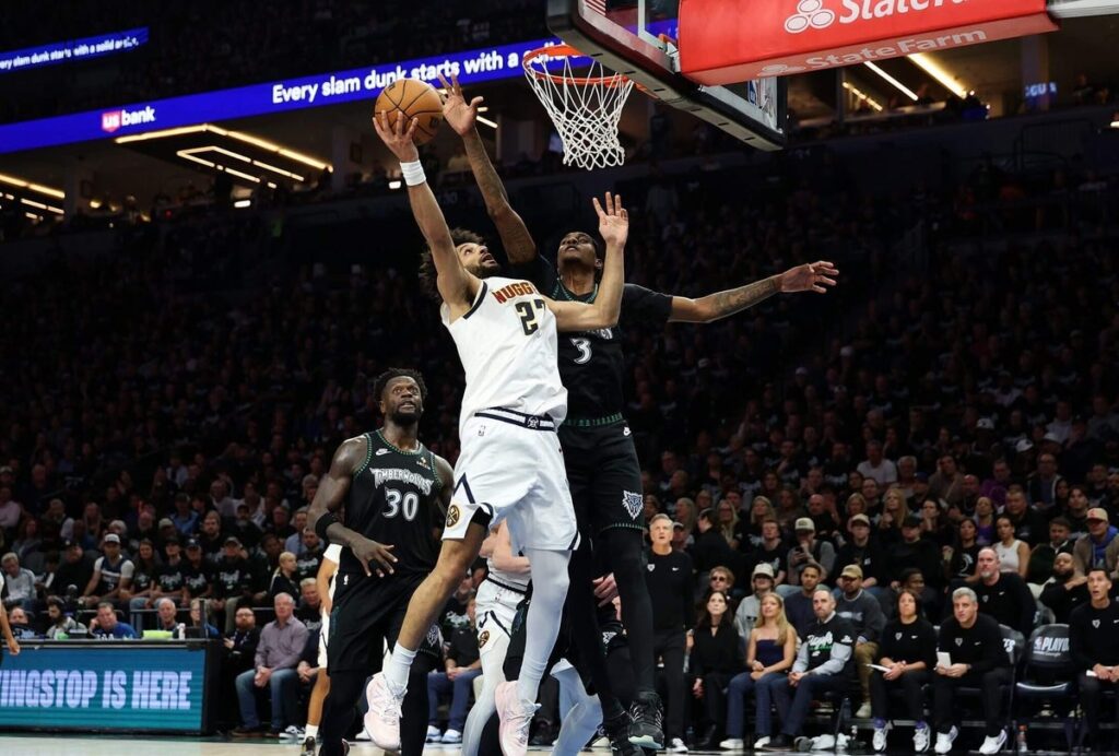 Jaden McDaniels, Timberwolves put clamps on Nuggets to take 2-1 series lead: Takeaways