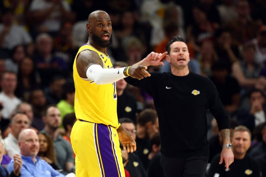Lakers’ key injuries are ill-timed, but LeBron James, JJ Redick have been here before