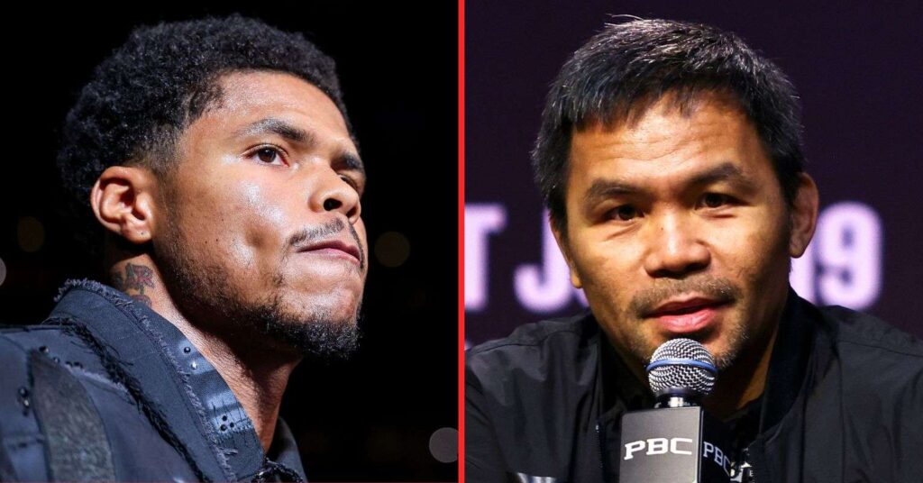 Manny Pacquiao says one former champion would beat Shakur Stevenson in his prime