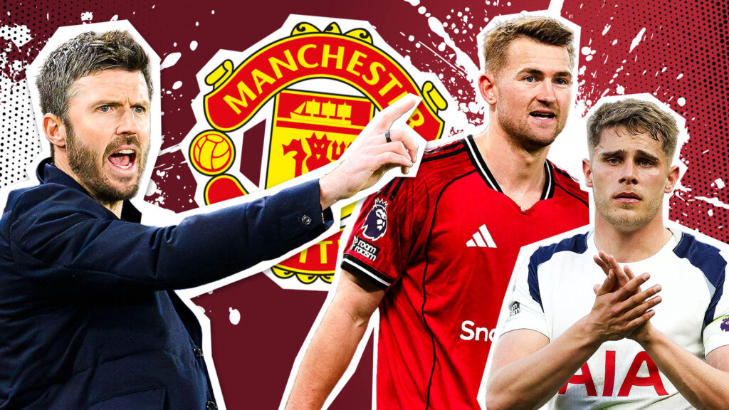 Michael Carrick drops huge hint over Man Utd's summer transfer plans and gives major Matthijs de Ligt update