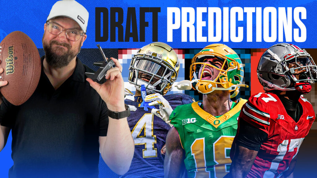 NFL Draft Predictions + Jason's Major Meltdown