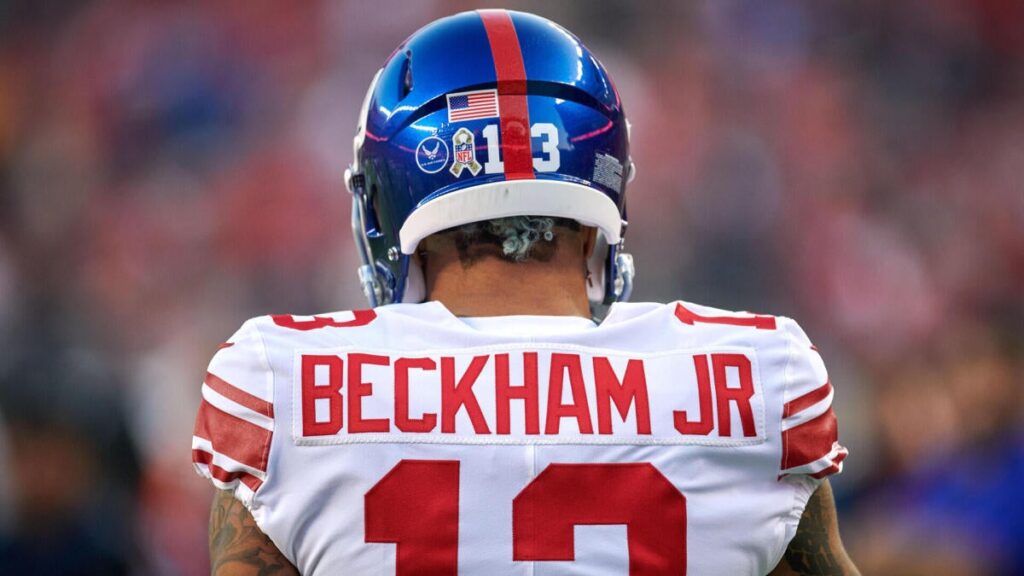 Odell Beckham Jr., Giants appear to share mutual interest Odell Beckham Jr., Giants appear to share mutual interest